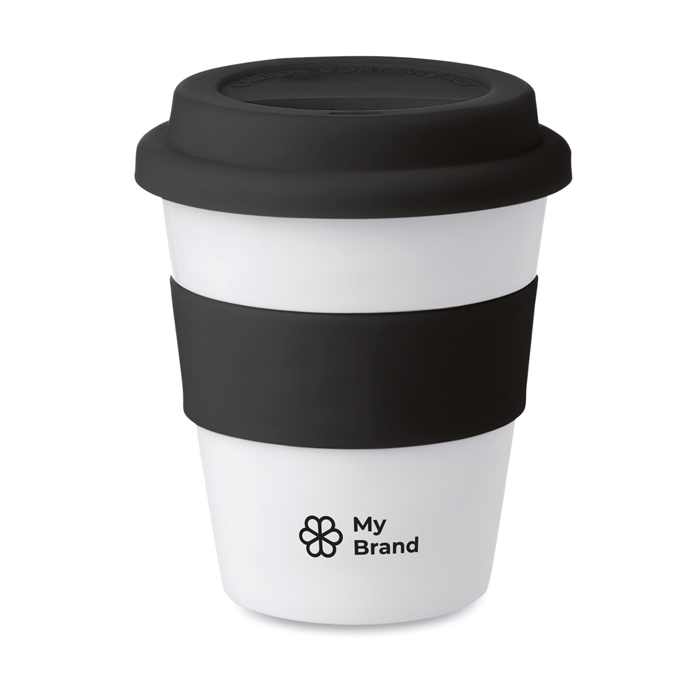 Travel mug with printable band, 350 ml