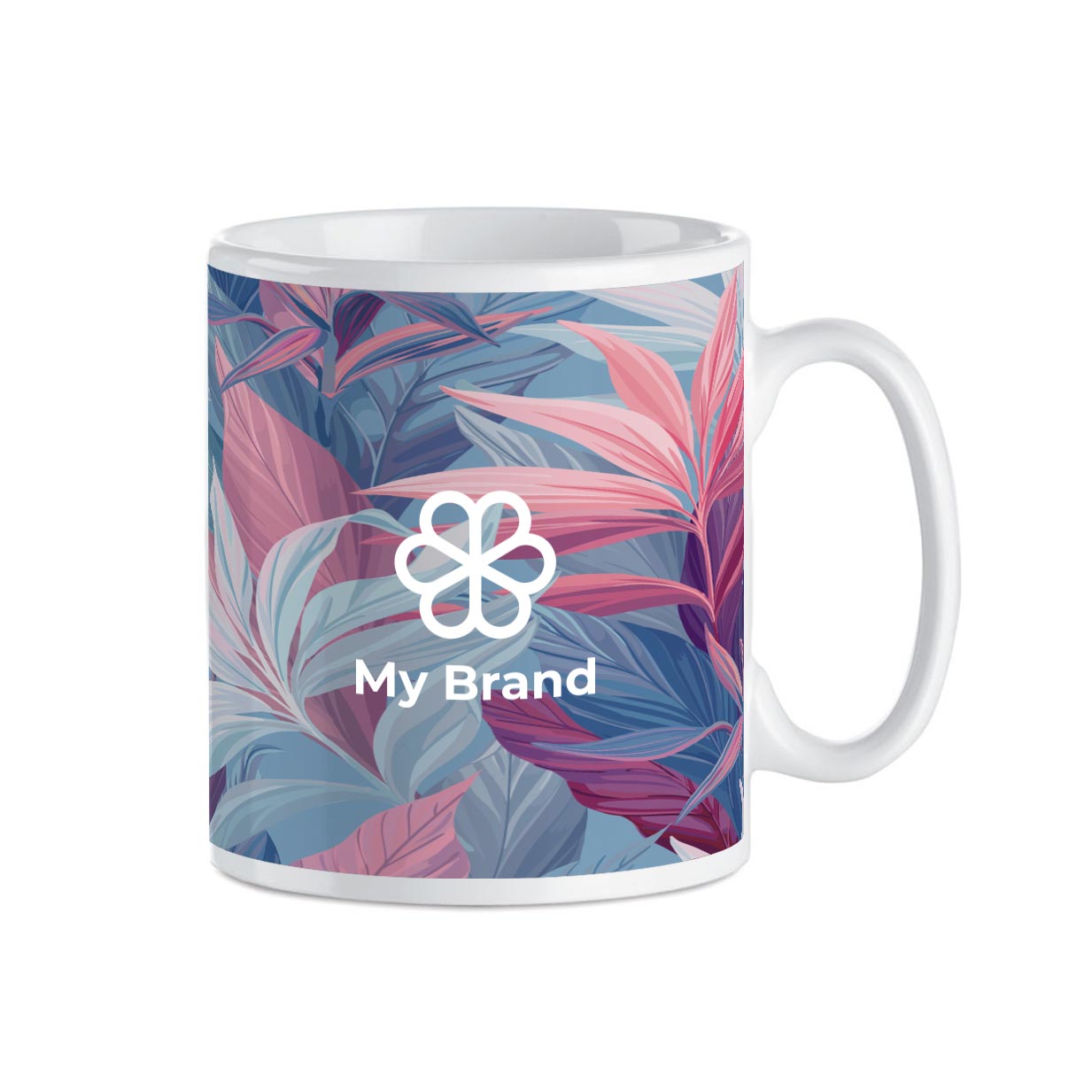White ceramic mug for sublimation, 300ml