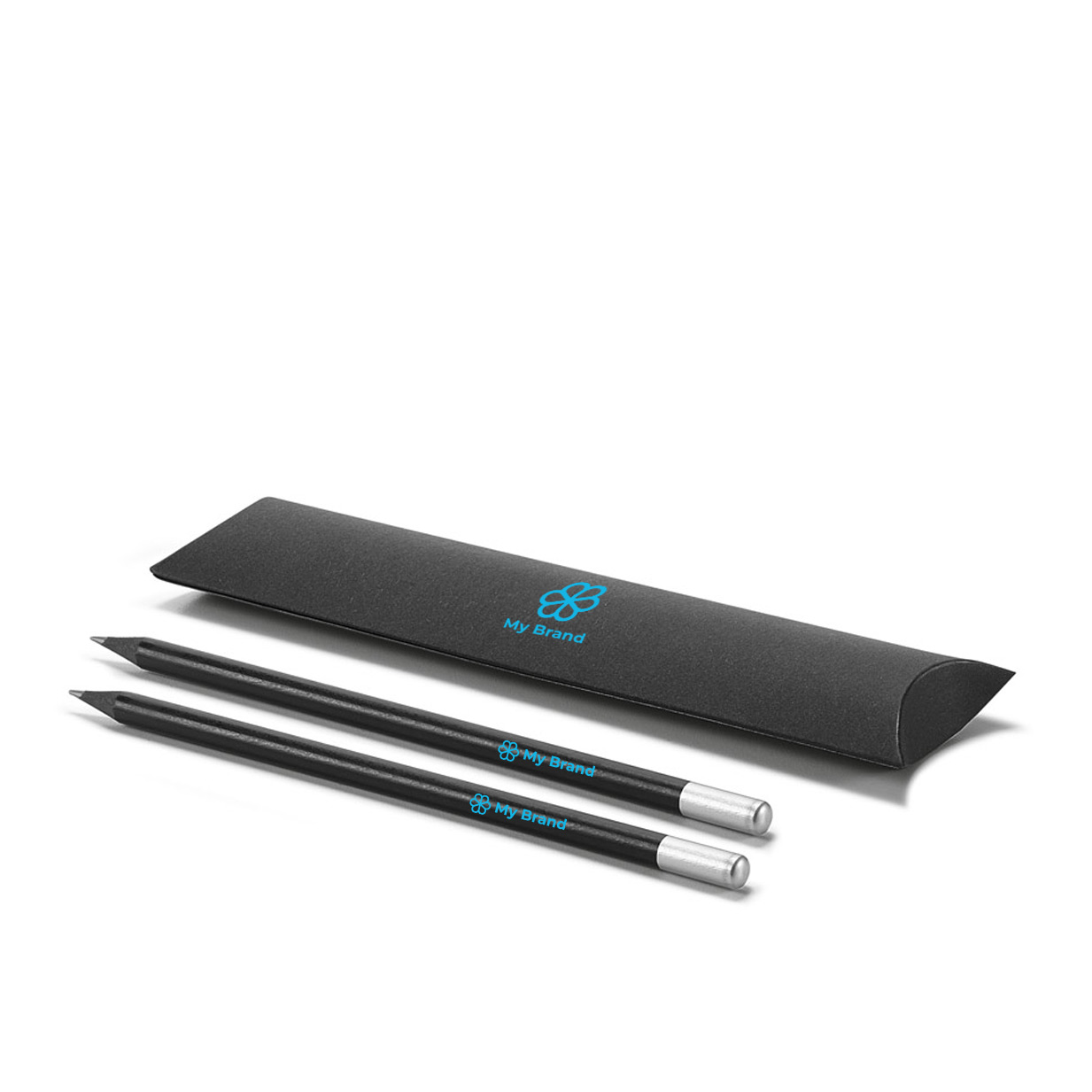 Elegant gift case with two pencils as a gift, Duo