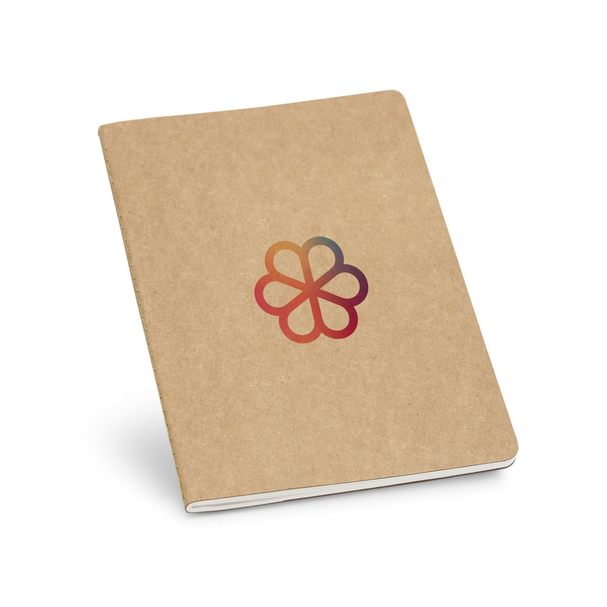 Notebook recycled paper with inner pocket, A5